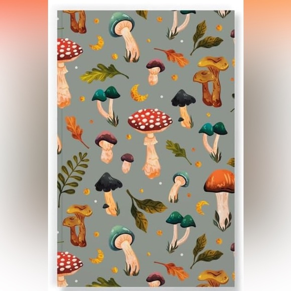 DENIK Mushroom Garden Classic Layflat Notebook, 8.25-inch Length, NWT - Picture 4 of 8
